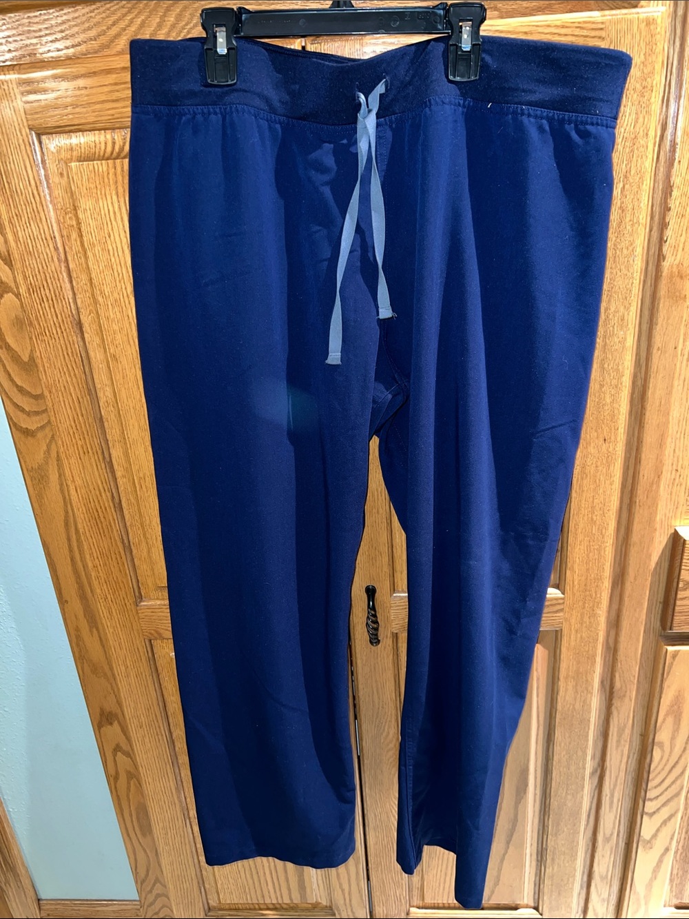 Figs womens Navy Drawstring scrub bottoms